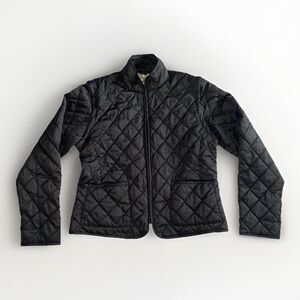 Women’s Lady Hagen Quilted Black Golf Jacket Size Extra Large